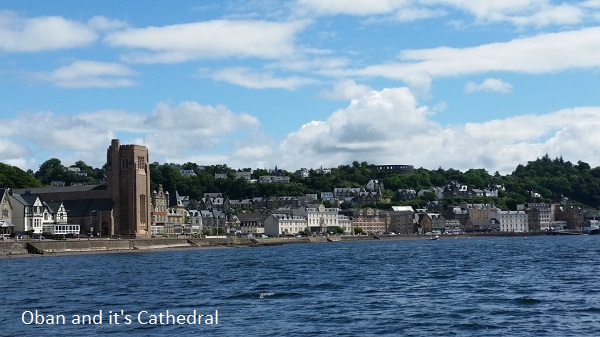 Oban and cathedral